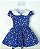 Vestido Infantil Azul Marinho - Imagem 1