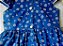 Vestido Infantil Azul Marinho - Imagem 2