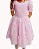 Vestido Infantil Laise Rosa - Imagem 2