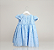 Vestido Infantil Batinha Laise Azul - Imagem 5