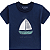 Conjunto Bebê Camiseta e Bermuda Barquinho - Imagem 2