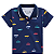 Conjunto Bebê Camiseta Polo e Bermuda Carrinhos - Imagem 2