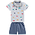 Conjunto Bebê Camiseta Polo e Bermuda Carrinhos - Imagem 5
