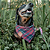 Bandana xadrez vermelha Pet - Imagem 4