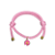 Colar Pet Paracord rosa - Imagem 4
