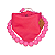 Bandana e Colar Pet Rosa - Imagem 1