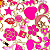 Berloque rose para colar - Imagem 1