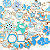 Berloque blue para colar - Imagem 1