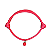 Colar Pet Paracord Vermelho fruta - Imagem 3
