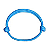 Colar Pet Paracord Azul bebe - Imagem 2