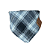 Bandana Pet Xadrez Preto e Branco - Imagem 6