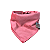 Bandana rosa coral veludo Pet - Imagem 4