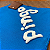 Bandana Azul com nome 3D - Imagem 2
