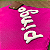 Bandana Rosa com nome 3D - Imagem 3