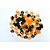 Artigo para Decoração Confetti Abobora PARTY 20G PCT com 12 - Imagem 2