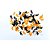 Artigo para Decoração Confetti Bruxa PARTY 20G - Pacote com 12 Unidades - Imagem 2