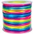 Cordão Cetim 25MM Multicolor 1 com 20M - Imagem 1