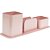 Acessório para Mesa Dellocolor Porta Canetas, CLIPS e Lembretes – Rosa - Imagem 2