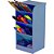 Organizador Diagonal para Mesa Azul - Imagem 3