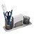 Acessório para Mesa Porta Caneta, CLIPS e Lembrete Fumê - Imagem 5