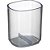 Acessório para Mesa Porta Lápis Jumbo Cristal - Imagem 1