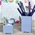 Acessório para Mesa Porta Objeto Azul Pastel 2 PÇS - Imagem 4