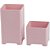 Acessório para Mesa Porta Objeto Rosa Pastel 2PÇS - Imagem 2