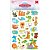 Adesivos Decorados BIG MIX 15X26CM Cartela Sortidos Pacote com 16 Unidades - Imagem 1