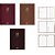 Agenda 2024 Torino Cores Costurada 13,5 X 19,2 CM - 176 Folhas (pacote com 4) - Imagem 1