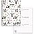 Agenda Permanente MY Friends 64 Folhas 120X160MM Pacote com 10 Unidades - Imagem 2