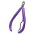 Alicate Higiene Pessoal para Cutícula com Cabo PLAST Roxo - Imagem 2