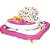 Andador SOFT WAY Sonoro Rosa com Altura Regulável e Brinquedos - Imagem 5