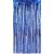 Cortina Metalizada Azul 1X2M - Decoração Festiva - Imagem 1