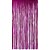 Cortina Metalizada Rosa 1X2M para Decoração - Imagem 2
