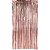 Cortina Metalizada Rose GOLD 1X2M - Imagem 1