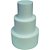 Bolo Falso Redondo de Isopor 250X100MM Pacote com 12 - Imagem 2