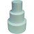 Bolo Falso Redondo 350X100MM Pacote com 08 - Isopor EPS - Imagem 2