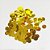 Artigo para Festa Confete Redondo Ouro 10G Meta PCT com 06 - Imagem 3