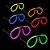 óculos Bastão Neon para Festa PCT com 12 - Imagem 3