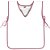 Avental Escolar Liso Rosa 39X76CM - Imagem 2