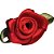 Aviamento FLOR Rococó JFR001 A2-039 Vermelho Pacote com 50 Unidades - Imagem 2