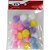 Aviamento Pompom Multicolor 25MM com 20 Unidades - Imagem 1