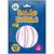 Balão Bubble Listra Branca e Rosa 45CM - Imagem 3