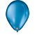 Balão Cintilante Nº70 Azul - Pacote com 50 Unidades - Imagem 2