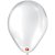 Balão Cintilante N070 Branco - Pacote com 50 - Imagem 1