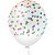 Balão Decorado N010 Confete Clear com Sortido - Pacote com 25 - Imagem 3