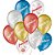 Balão Decorado N090 para BENS Cintilante 5COR PCT com 25 - Imagem 1