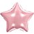 Balão Metalizado Decorado Estrela Rose 45CM - Pacote com 6 - Imagem 2