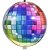 Balão Metalizado Decorado Globo Discoteca 60CM PCT com 05 - Imagem 1