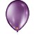 Balão Metalizado N090 Roxo Pacote com 25 - Imagem 1